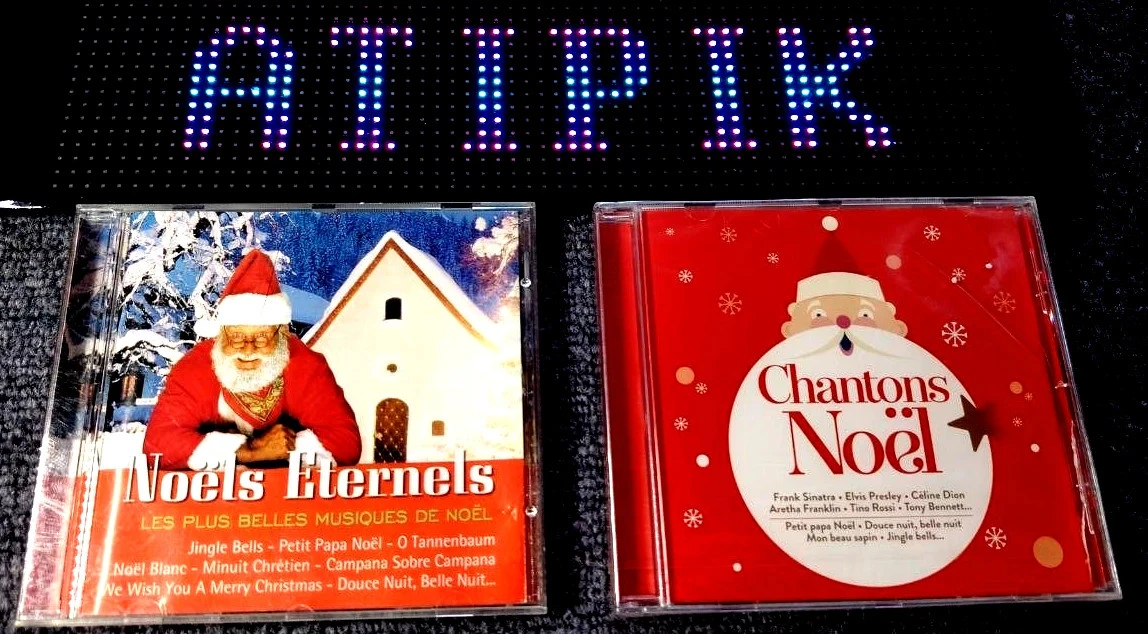 Lot de 2 CD Noël : des pépites musicales intemporelles à posséder absolument ! 🎄